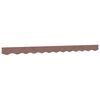 vidaXL Tissu de remplacement de cantonni&egrave;re d&rsquo;auvent rayure marron 300 cm