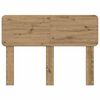 vidaXL T&ecirc;te de lit Ch&ecirc;ne artisanal 120 cm Bois d'ing&eacute;nierie