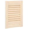vidaXL Portes d'armoire &agrave; persiennes 4 pcs 39,5x29,5 cm pin massif