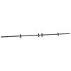 vidaXL Kit de quincaillerie de porte coulissante 427 cm acier noir