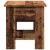 vidaXL Table basse vieux bois 40x40x42 cm bois d'ing&eacute;nierie