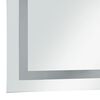 vidaXL Miroir à LED pour salle de bains et capteur tactile 50x60 cm