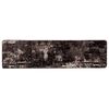 vidaXL Coureur de Tapis MARSA Noir 80 x 400 cm Polyester et PVC