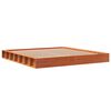 vidaXL Cadre de lit sans matelas cire marron 180x200cm bois pin massif