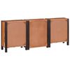 vidaXL Buffet 3 pcs Marron 55 x 30 x 75 cm Bois d'Acacia Massif