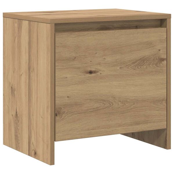 vidaXL Cabinet de chevet Ch&ecirc;ne artisanal 45 x 34 x 44,5 cm