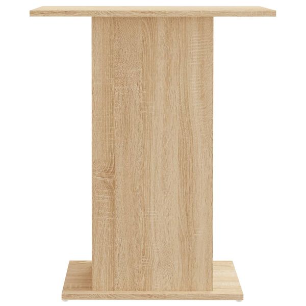 vidaXL Support d'aquarium Ch&ecirc;ne Sonoma 60,5x36x72,5 cm Bois d'ing&eacute;nierie
