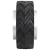 vidaXL Roue pour remorque Ø19,5x10 cm aluminium et caoutchouc