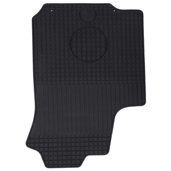 vidaXL Tapis de voiture 4 pcs Noir &Scaron;KODA OCTAVIA I 97-04 Caoutchouc
