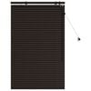 vidaXL Store V&eacute;nitien Marron fonc&eacute; 70 x 130 cm 35 mm