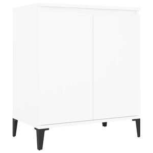 vidaXL Buffet blanc 60x35x70 cm bois d'ing&eacute;nierie