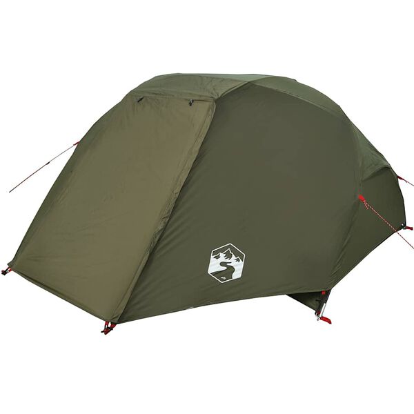 vidaXL Tente de p&ecirc;che 5 personnes vert olive imperm&eacute;able