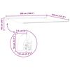 vidaXL Auvent R&eacute;tractable Blanc 500 &times; 350 cm tissu