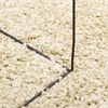 vidaXL Tapis shaggy PAMPLONA poils longs moderne dor&eacute; &Oslash; 100 cm