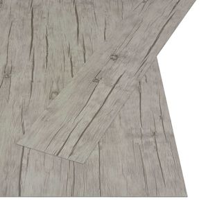 vidaXL Planches de Sol Autocollantes Ch&ecirc;ne Lav&eacute; 4,46 m&sup2; 32 pi&egrave;ces PVC