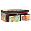 vidaXL Meuble TV Multicolore 60 x 30 x 24 cm Bois de manguier massif