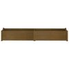 vidaXL Jardini&egrave;re Marron miel 200x31x31 cm Bois de pin massif
