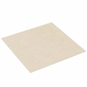 vidaXL Planches de sol Beige Fonc&eacute; 5,11 m&sup2; 55 pi&egrave;ces PVC