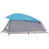 vidaXL Tente de camping &agrave; d&ocirc;me 1 personne bleu imperm&eacute;able