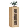 vidaXL Armoire murale ch&ecirc;ne sonoma 34,5x34x90 cm