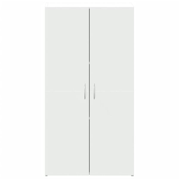 vidaXL Armoire de classement blanc 60x32x115 cm bois d'ingénierie