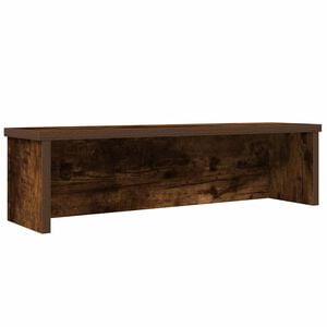 vidaXL &Eacute;tag&egrave;re de cuisine empilable ch&ecirc;ne fum&eacute; 60x15x16 cm