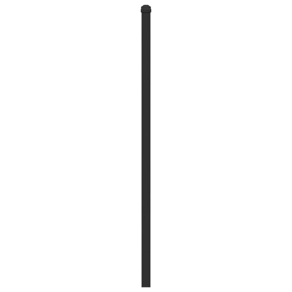 vidaXL T&ecirc;te de lit de remplacement sonoma 90 cm bois d'ing&eacute;nierie et acier