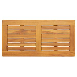 vidaXL Plateau de table Huile Naturelle 80 x 40 x 2 cm