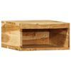 VidaXL Meuble TV mural 40x30x19 cm bois massif d'acacia