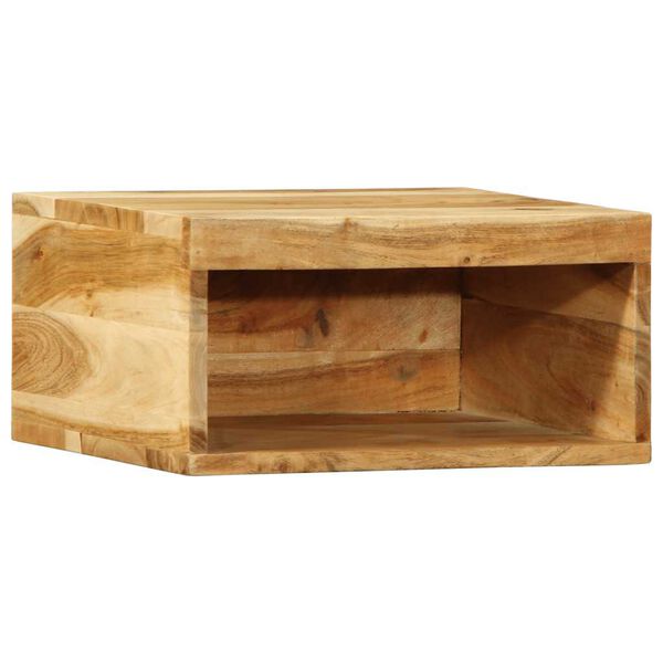 VidaXL Meuble TV mural 40x30x19 cm bois massif d'acacia