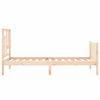 vidaXL Cadre de lit sans matelas 90x200 cm bois de pin massif
