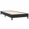 vidaXL Sommier &agrave; lattes de lit avec matelas noir 80x220 cm velours