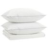 vidaXL Ensemble de couette 90 % en duvet d&rsquo;oie FULDA 3 pc 200 x 240 cm