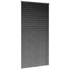 VidaXL Rideau anti-insectes gris fonc&eacute; 100x200 cm bambou