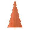 vidaXL Arbre de Noël en bois pour décoration 80 cm bois de pin massif
