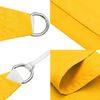vidaXL Voile de parasol Tissu Oxford rectangulaire 2x4 m Jaune