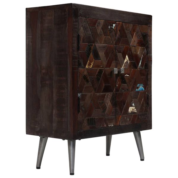 vidaXL Buffet Bois de r&eacute;cup&eacute;ration solide 60x30x76 cm