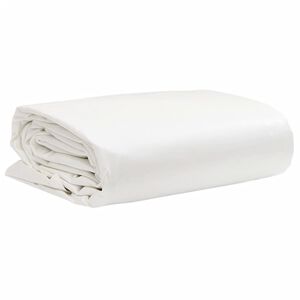 vidaXL B&acirc;che blanc 3x3 m 650 g/m&sup2;