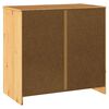 vidaXL Buffet Drammen Chêne 79 x 43 x 75,5 cm Bois de pin massif