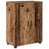 vidaXL Cabinet de salle de bain avec porte Bois Ancien 60 x 35 x 80 cm