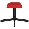 vidaXL Repose-pied Rouge bordeaux 60x60x36 cm Similicuir