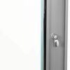 vidaXL Armoire réseau avec stockage Gris 53 x 35 x 21 cm Acier