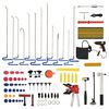 vidaXL Kit d'outils de d&eacute;bosselage sans peinture 80 pcs