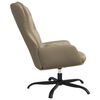 vidaXL Chaise de relaxation Cappuccino Similicuir