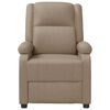 vidaXL Fauteuil inclinable Cappuccino Similicuir