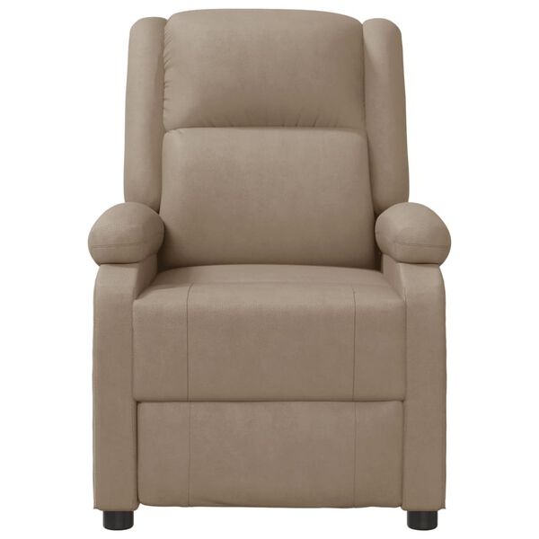 vidaXL Fauteuil inclinable Cappuccino Similicuir