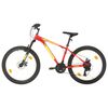 vidaXL V&eacute;lo de montagne 21 vitesses Roues de 27,5 pouces 38 cm Rouge