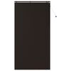 vidaXL Store V&eacute;nitien Marron fonc&eacute; 130 x 250 cm 35 mm