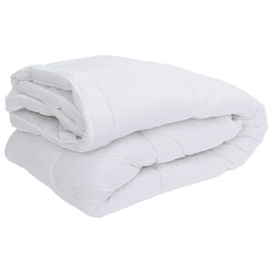vidaXL Prot&egrave;ge-matelas blanc 100x220 cm