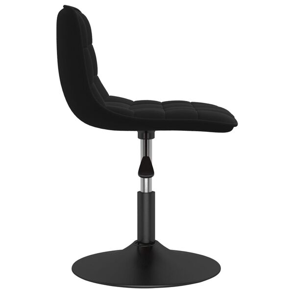 vidaXL Tabouret de bar Noir Velours